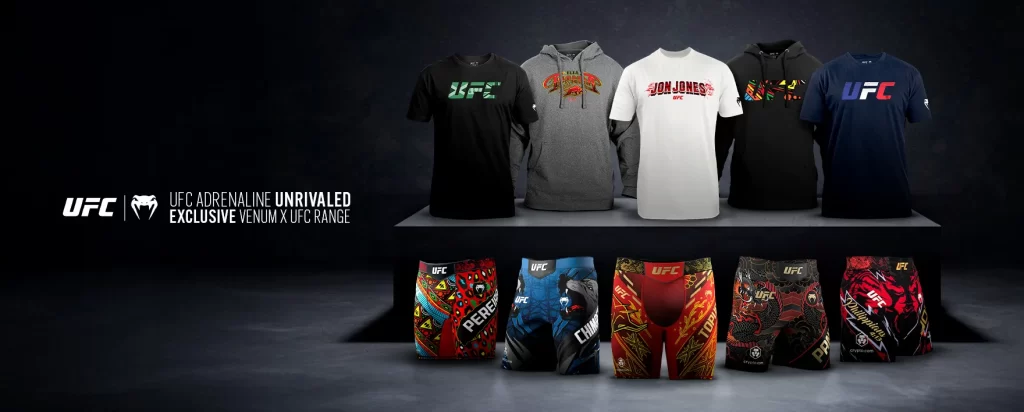 venum_ufc-unrivaled_push_1760x708 flyer horizontal de vetement Venum avec UFC